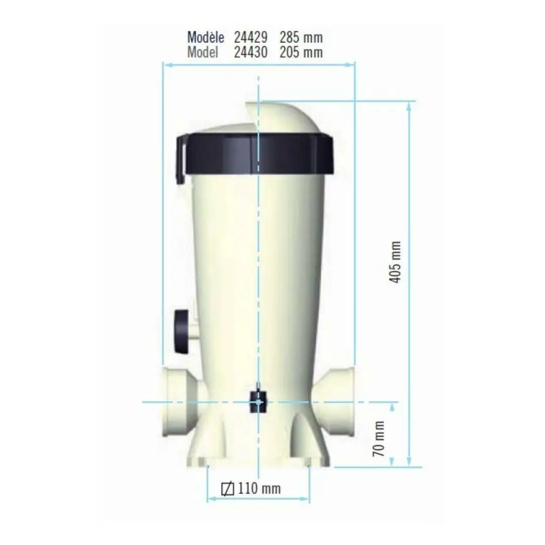 Doseur De Chlore - Brome - En Ligne - 3,5 Kg Astral – Image 3