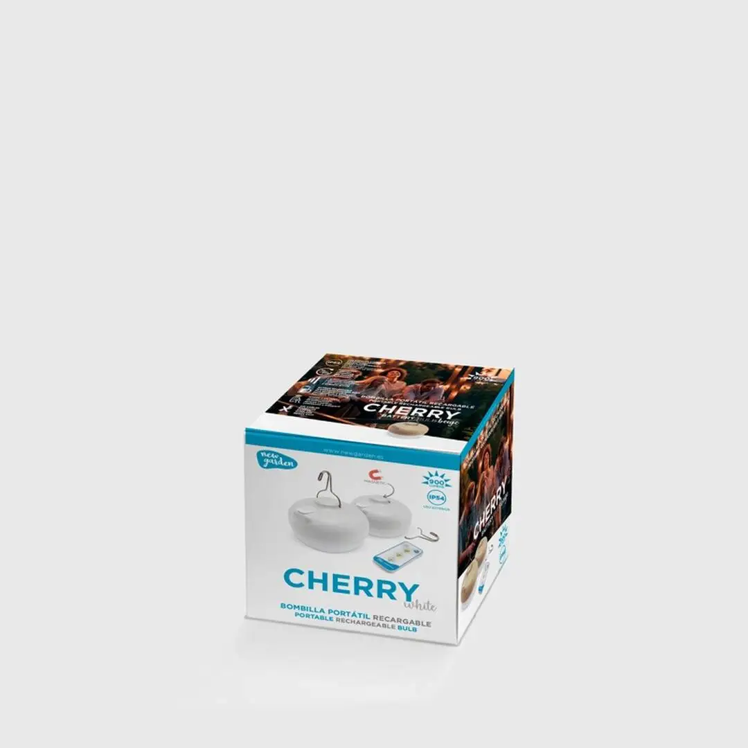 Ampoule Portable Rechargeable CHERRY Blanc – Image 2